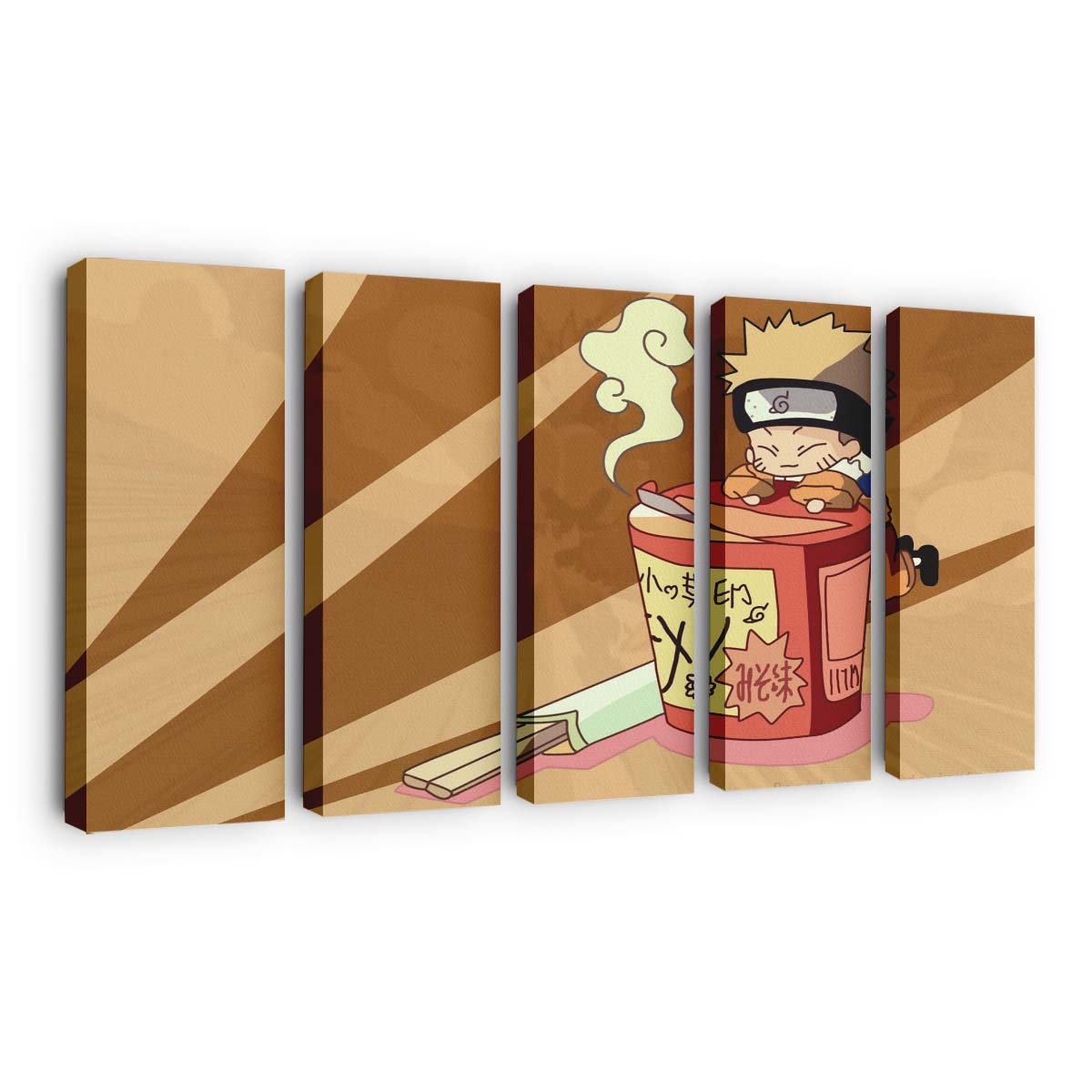 Uzumaki Naruto Chibi Ramen - Anime Wandbild - Leinwandbild uzumaki naruto1680x1050