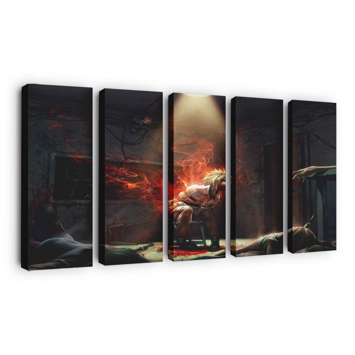 Uzumaki Naruto Artwork Darkness Games Pc Game - Anime Wandbild - Leinwandbild uzumaki narutoartworkdarknessgamesscreenshotpc game