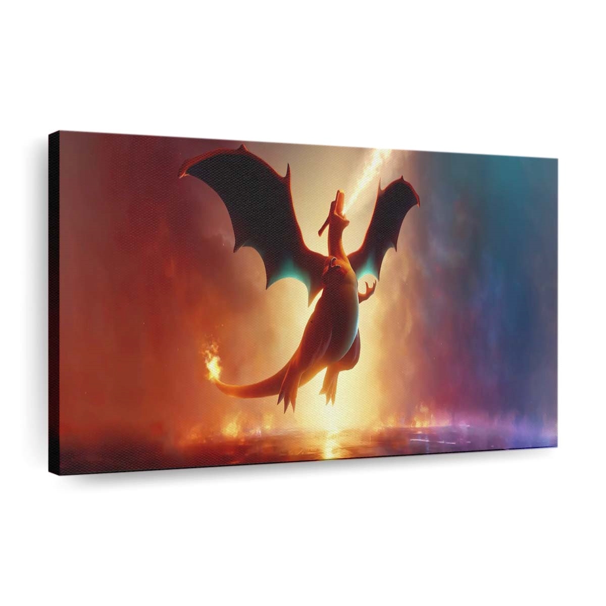 charizard breathing fire pokemon live wallpaper